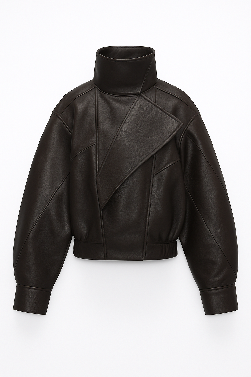 Crossbody Leather Jacket