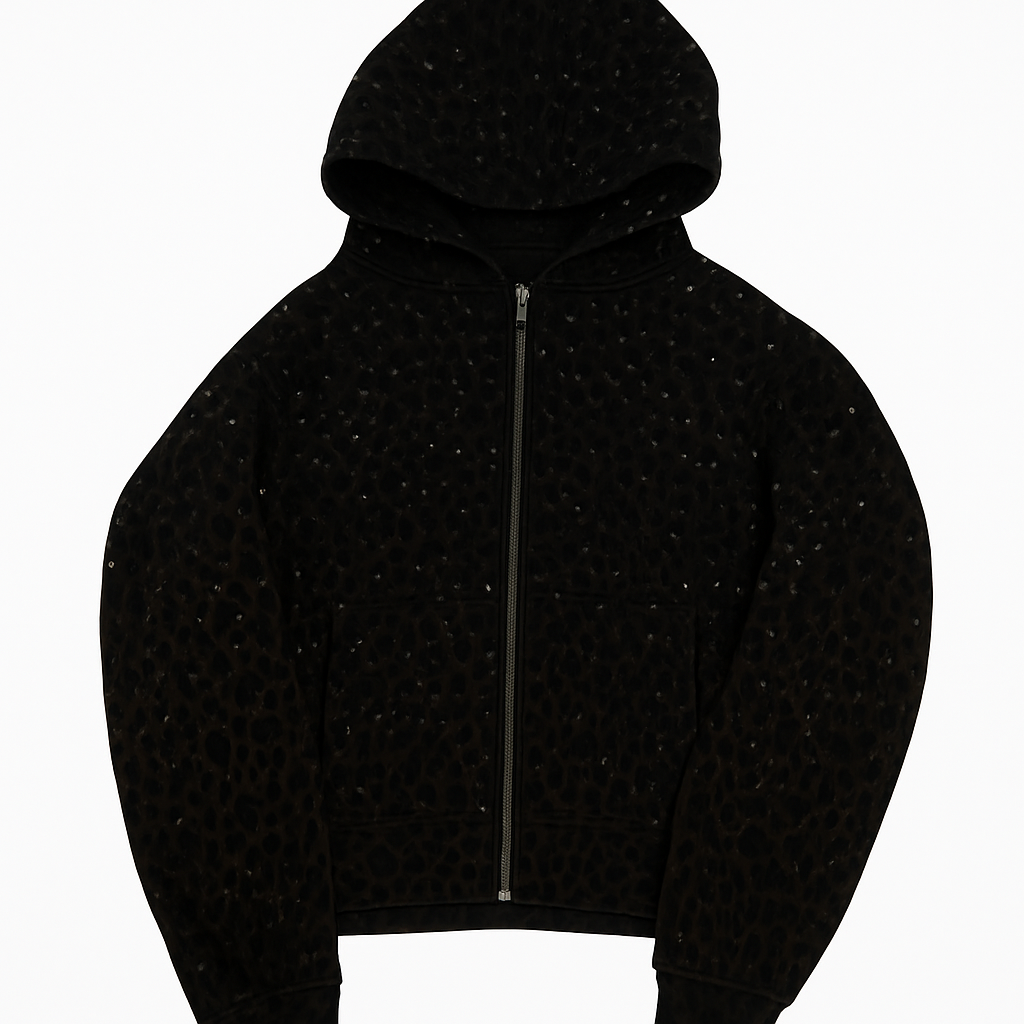 Diamond Cheetah Hoodie