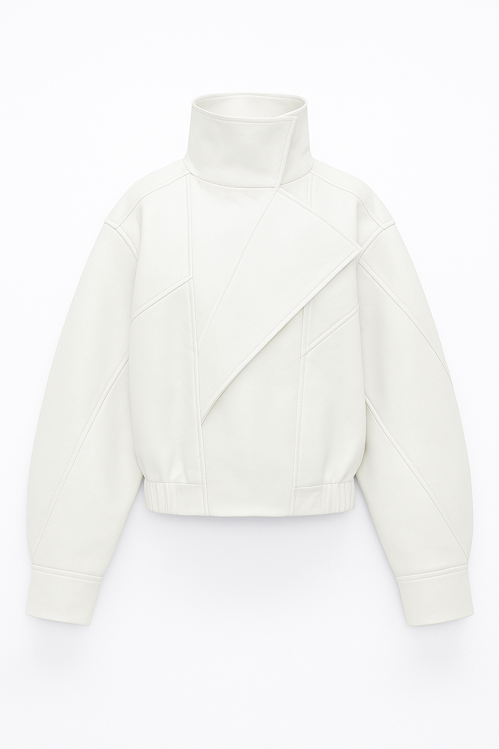 Crossbody Leather Jacket