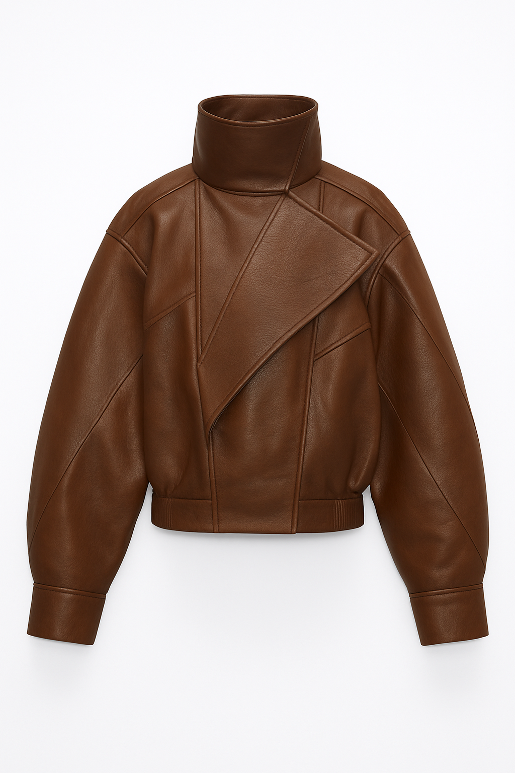 Crossbody Leather Jacket
