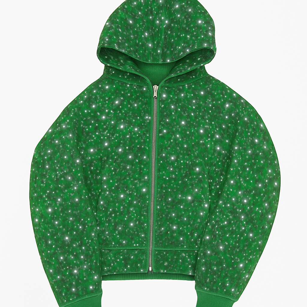 Diamond Cheetah Hoodie