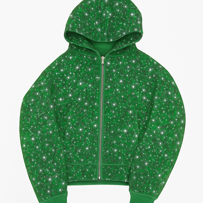 Diamond Cheetah Hoodie