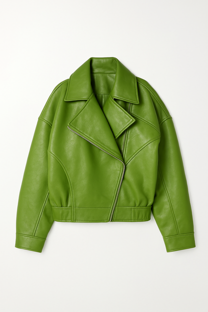 Crossbody Leather Jacket